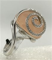 Anello Massimo Raiteri Donna in Oro bianco Opale AN1683BR-14 - AN1683BR-14